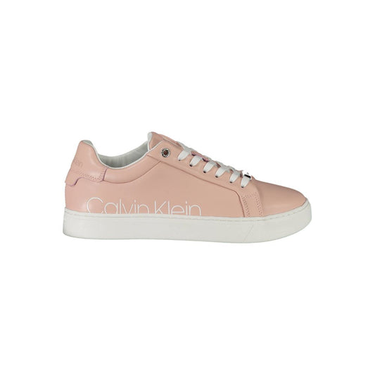 Calvin Klein Rosa Polyester-Sneaker