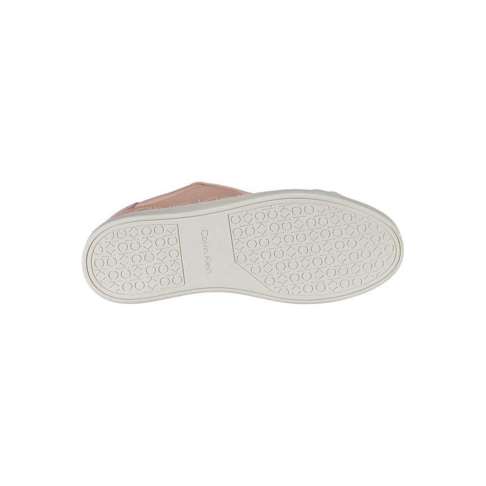 Calvin Klein Rosa Polyester-Sneaker