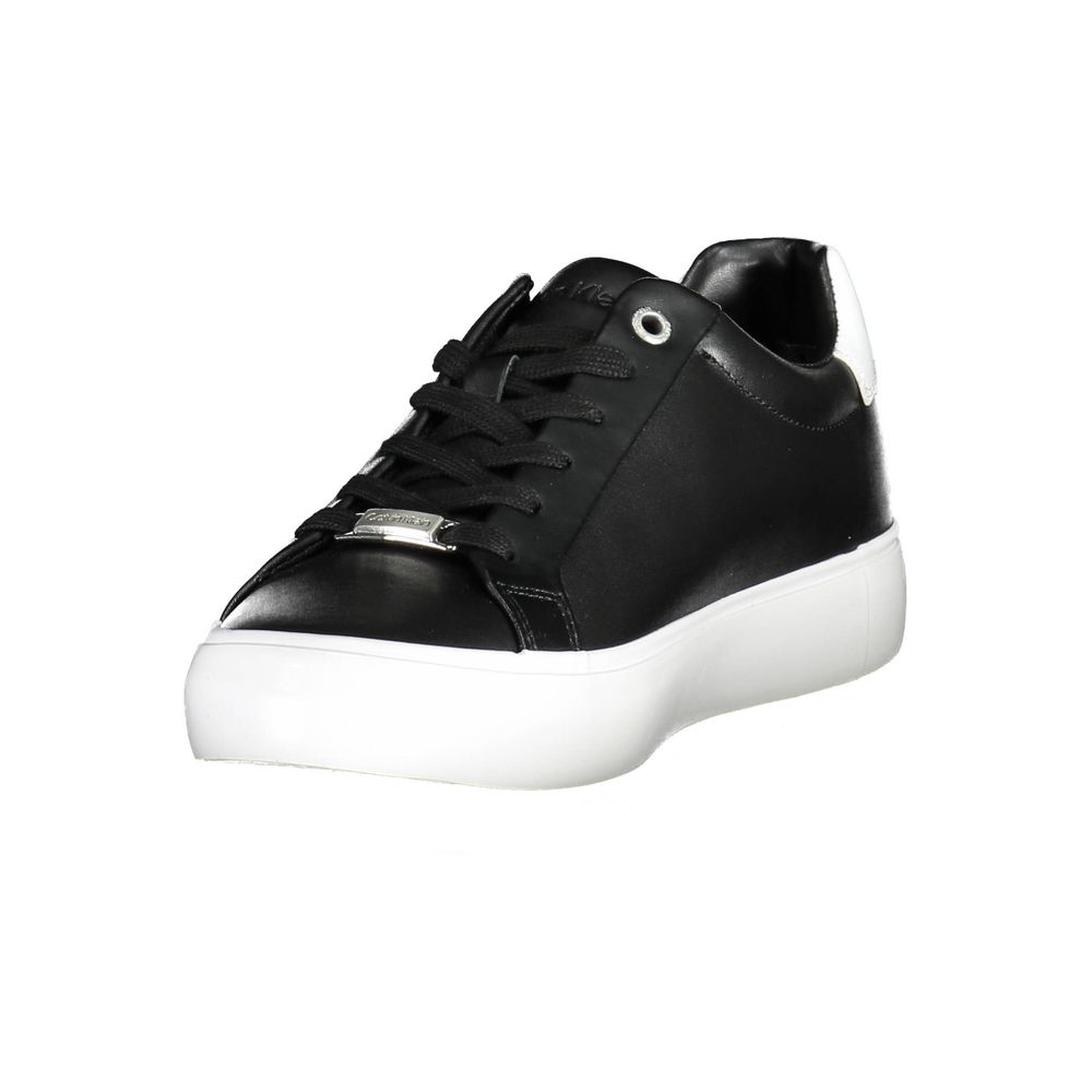Calvin Klein Schwarzer Nylon-Sneaker