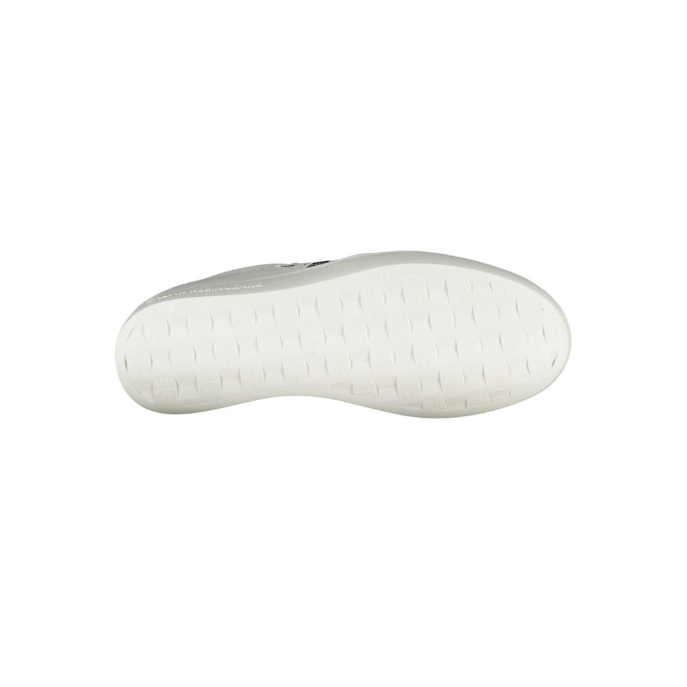 Calvin Klein Sneaker aus weißem Polyester