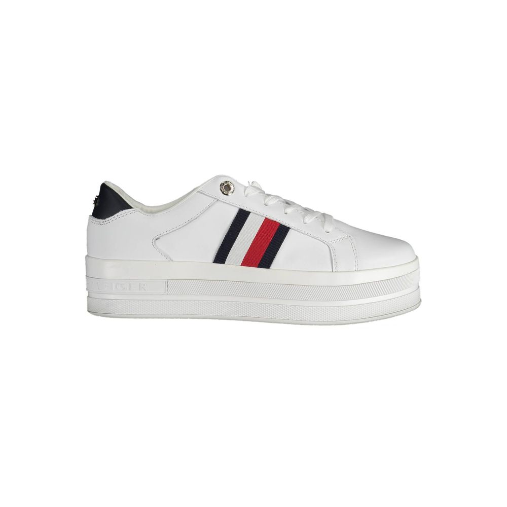 Tommy Hilfiger Sneaker aus weißem Polyester
