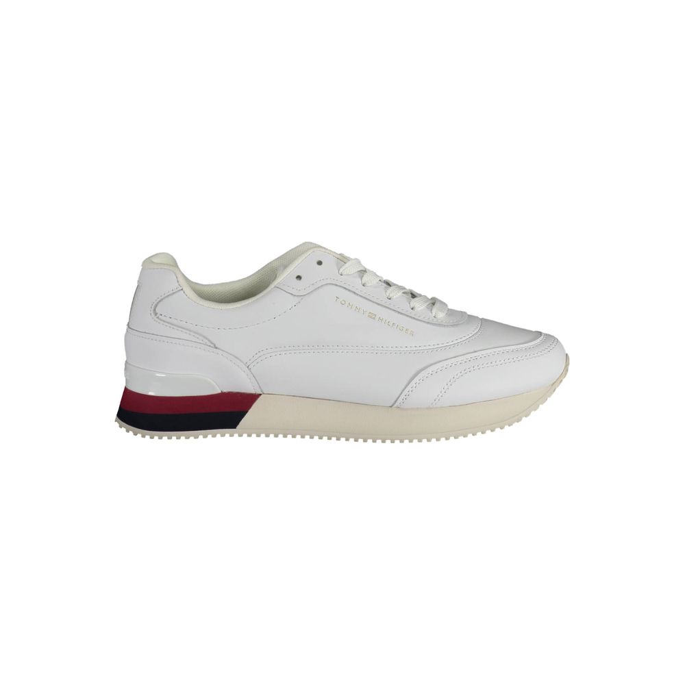 Tommy Hilfiger Sneaker aus weißem Polyester