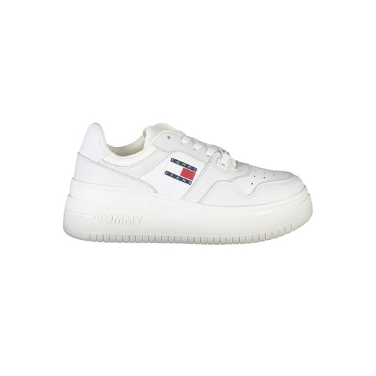 Tommy Hilfiger Sneaker aus weißem Polyester