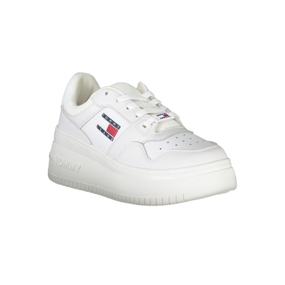 Tommy Hilfiger Sneaker aus weißem Polyester