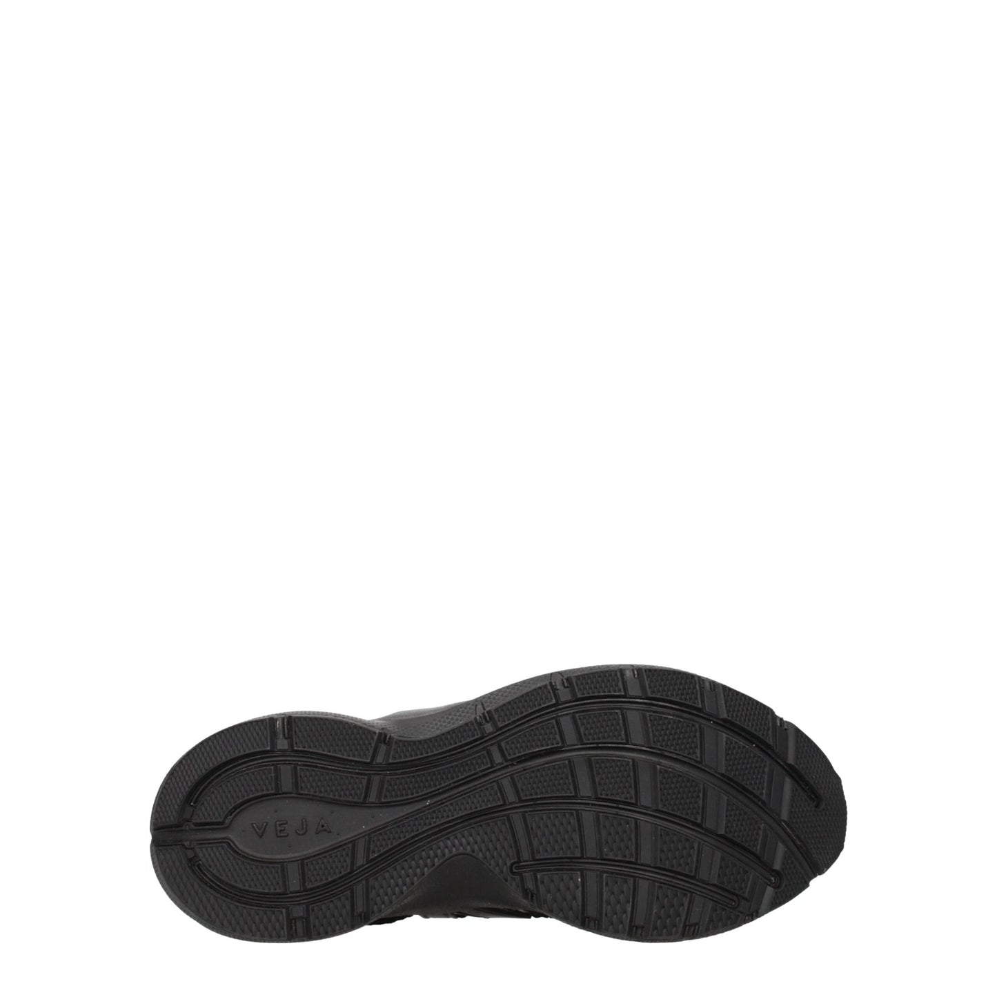 Veja Schwarzer Stoff Sportliche Turnschuhe