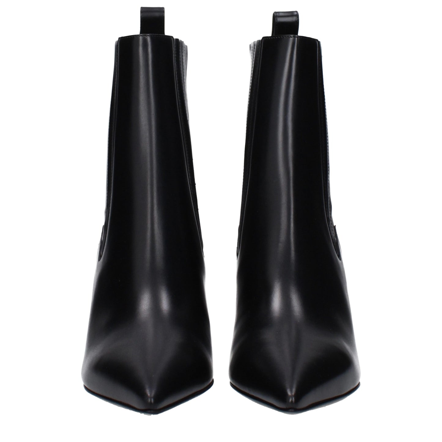 Valentino Garavani Schwarze Lederstiefeletten